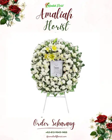 Krans Bunga Duka Majalengka Kulon